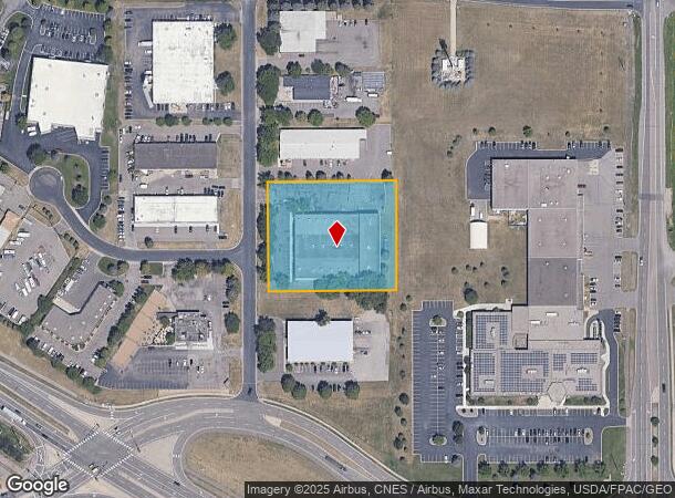  9424 Deerwood Ln N, Maple Grove, MN Parcel Map