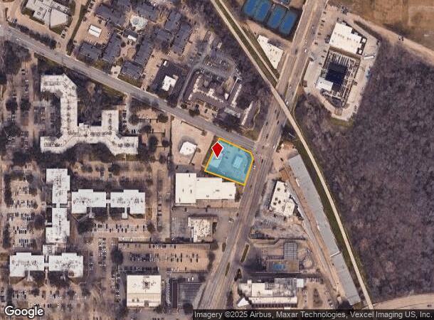 7567 Greenville Ave, Dallas, TX Parcel Map