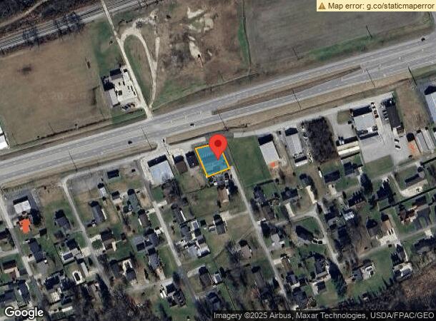  128 Biggs Ln, South Shore, KY Parcel Map