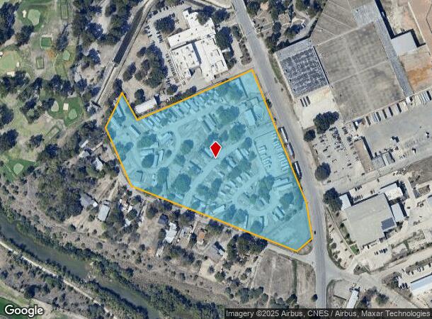  2343 Roosevelt Ave, San Antonio, TX Parcel Map