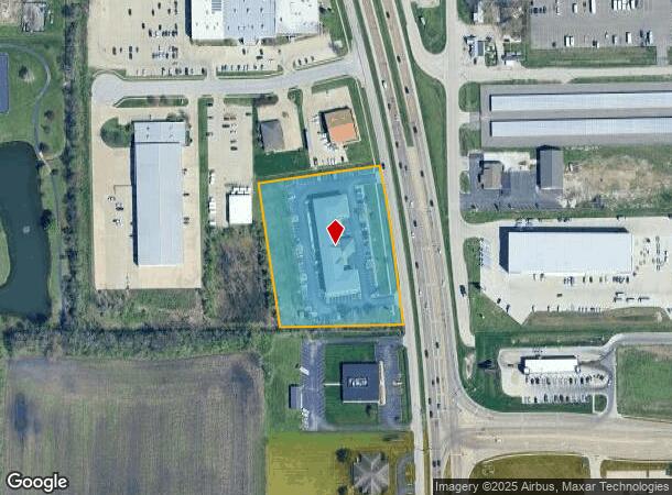  3675 S 6Th Street Frontage Rd W, Springfield, IL Parcel Map