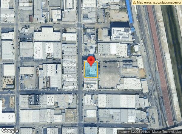  1000 S Santa Fe Ave, Los Angeles, CA Parcel Map