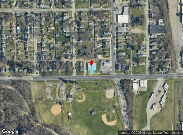  419 W Ewing Ave, South Bend, IN Parcel Map