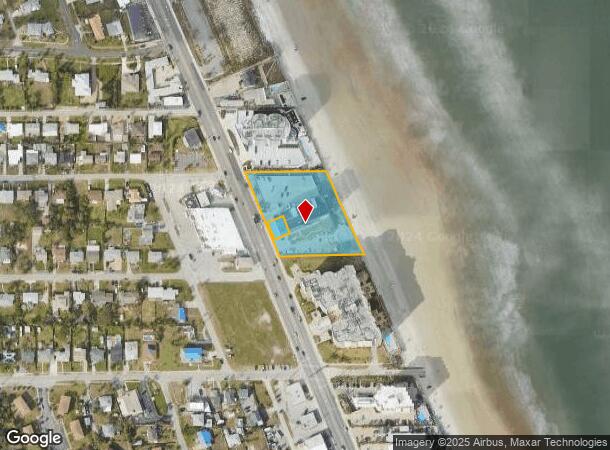  1909 S Atlantic Ave, Daytona Beach, FL Parcel Map