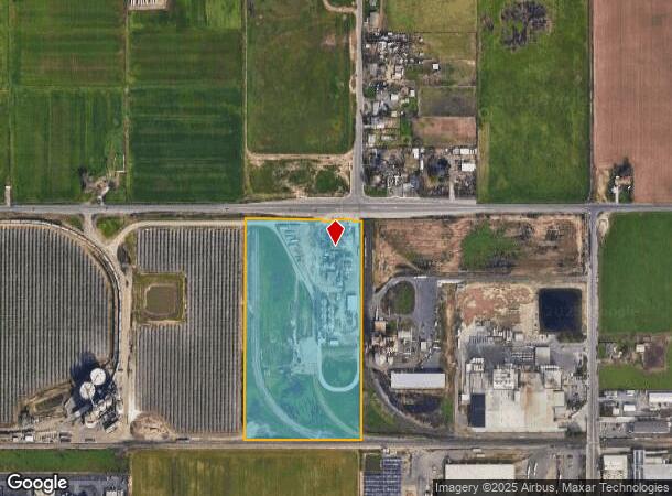  3600 W Main St, Turlock, CA Parcel Map