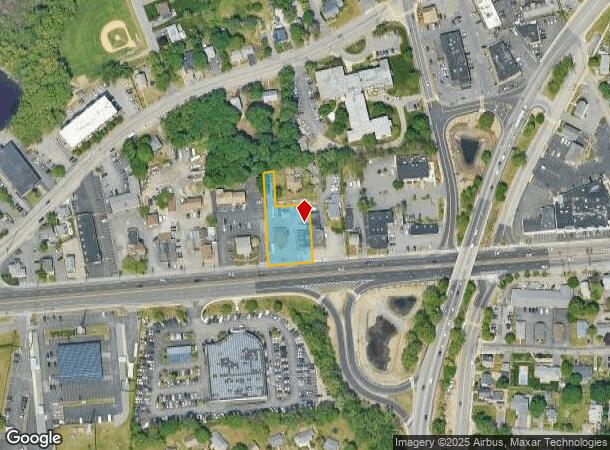 381 Worcester Rd, Framingham, MA Parcel Map