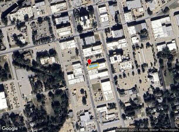  205 S Main St, Cleburne, TX Parcel Map