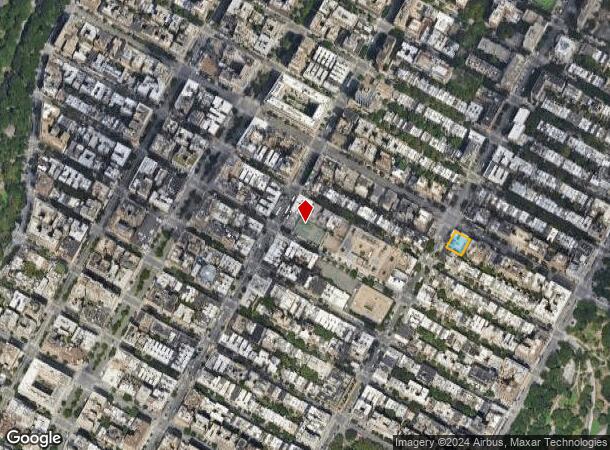  531 Columbus Ave, New York, NY Parcel Map