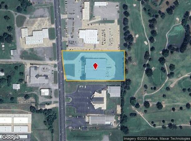 3227 S Muskogee Ave, Tahlequah, OK Parcel Map