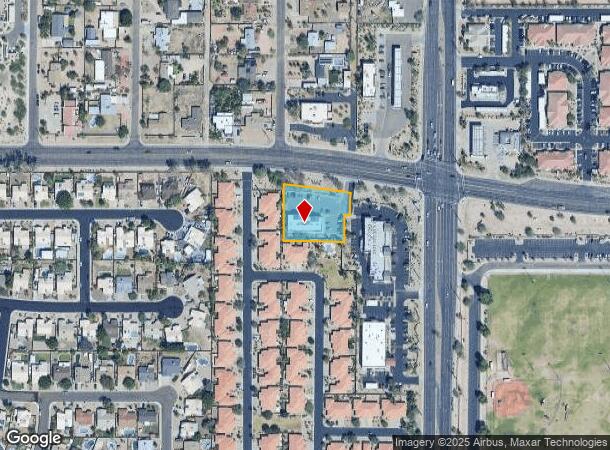  6731 E Brown Rd, Mesa, AZ Parcel Map