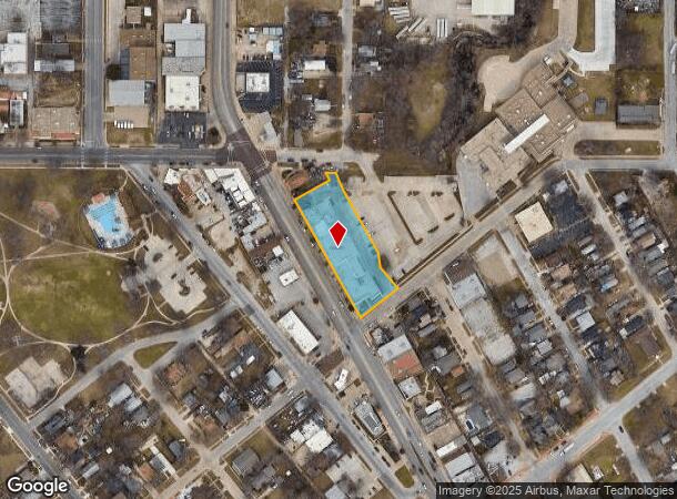  1500 N Main St, Fort Worth, TX Parcel Map