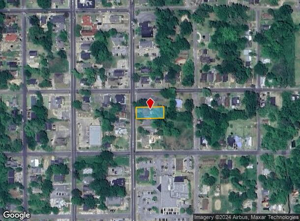  1820 23Rd Ave, Meridian, MS Parcel Map