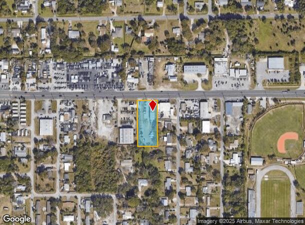  1815 Aurora Rd, Melbourne, FL Parcel Map