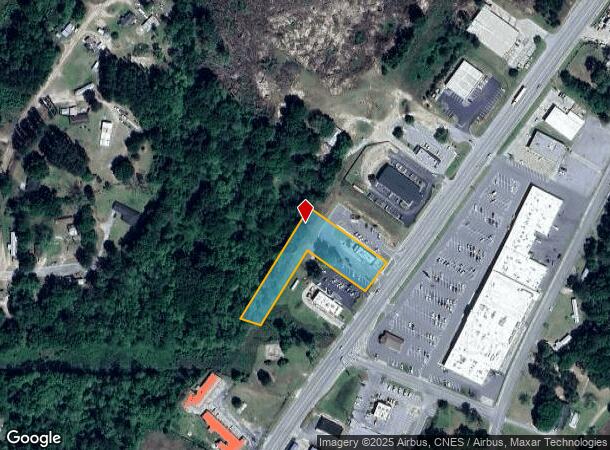 7897 Us Highway 301, Claxton, GA Parcel Map