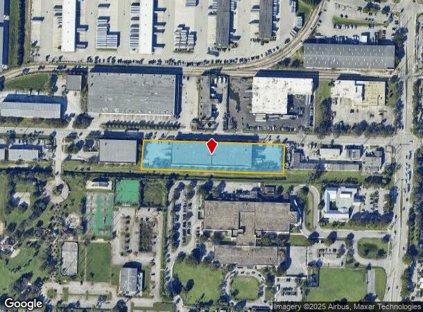  1301 W 13Th St, Riviera Beach, FL Parcel Map