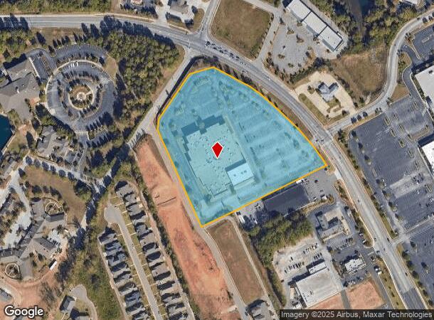 2111 E University Dr, Auburn, AL Parcel Map