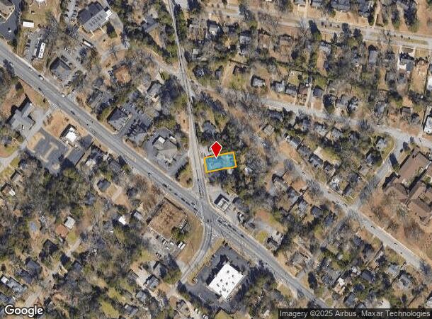  119 Forest Hill Rd, Macon, GA Parcel Map