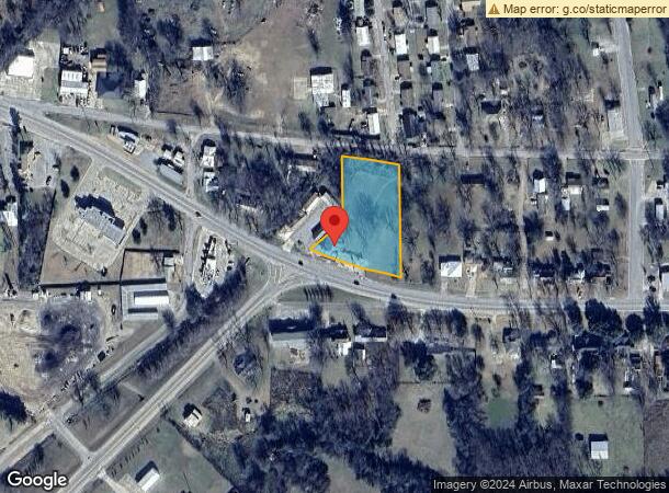  1805 W Main St, Clarksville, TX Parcel Map