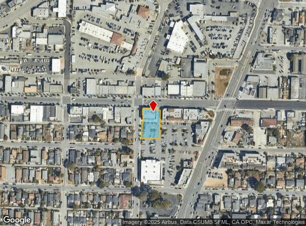  800 Broadway Ave, Seaside, CA Parcel Map