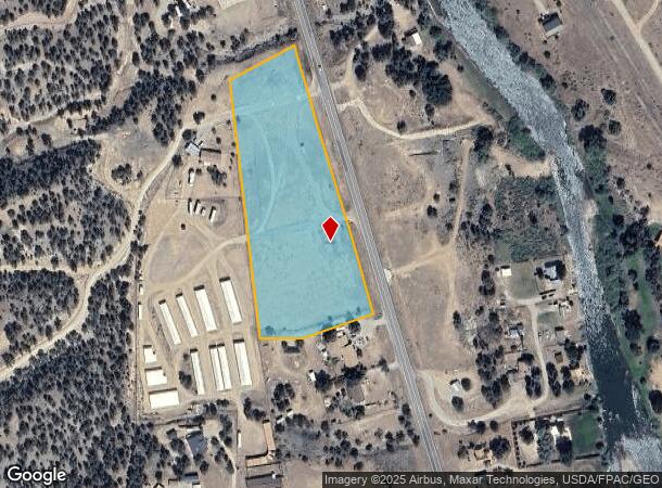 7668 Us Highway 50, Howard, CO Parcel Map