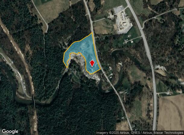 1338 Dog Team Rd, New Haven, VT Parcel Map