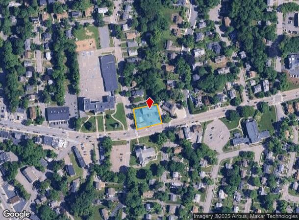  1073 Pleasant St, Worcester, MA Parcel Map