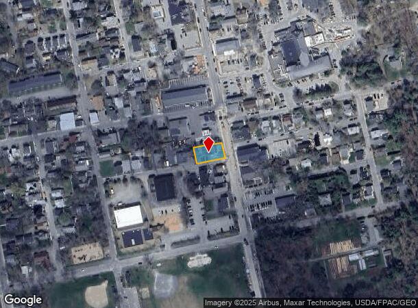 321 Main St, Bar Harbor, ME Parcel Map