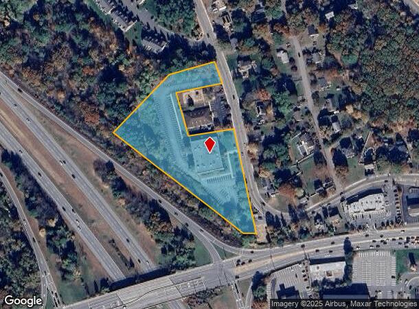 38 Pond St, Franklin, MA Parcel Map