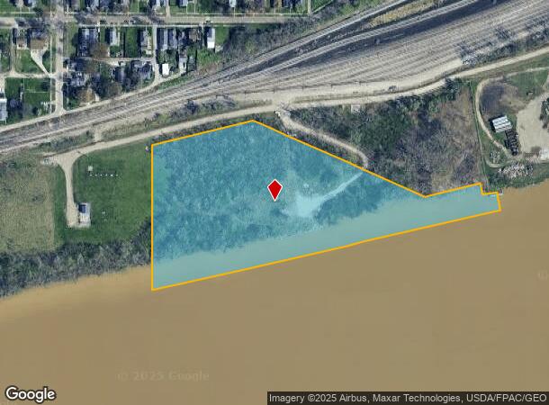  525 Orchard St, Toledo, OH Parcel Map