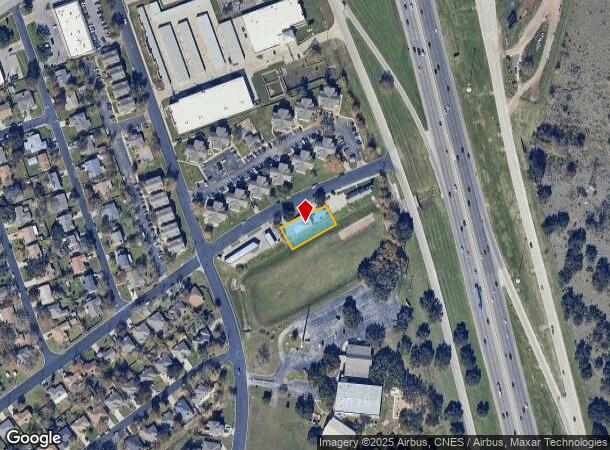 203 Thousand Oaks Blvd, Georgetown, TX Parcel Map