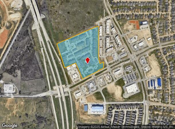 5400 Sycamore School Rd, Fort Worth, TX Parcel Map