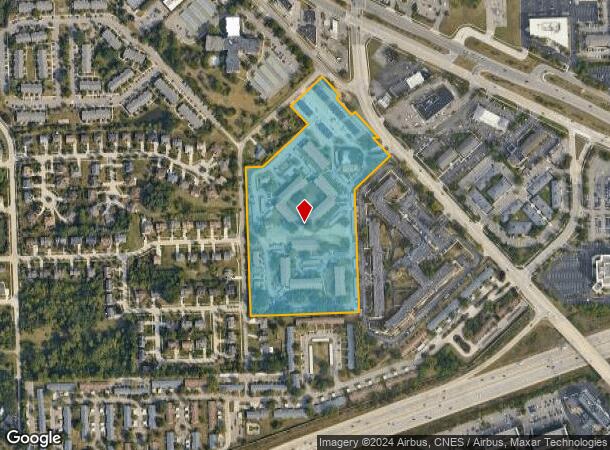  28545 Franklin Rd, Southfield, MI Parcel Map