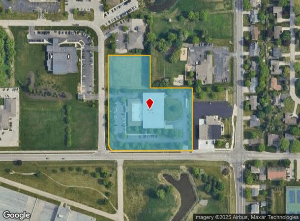 1325 Mcmahon Rd, Neenah, WI Parcel Map