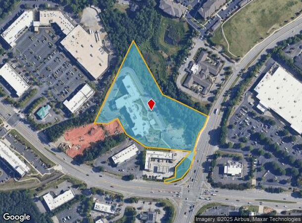 1495 Satellite Blvd Nw, Suwanee, GA Parcel Map
