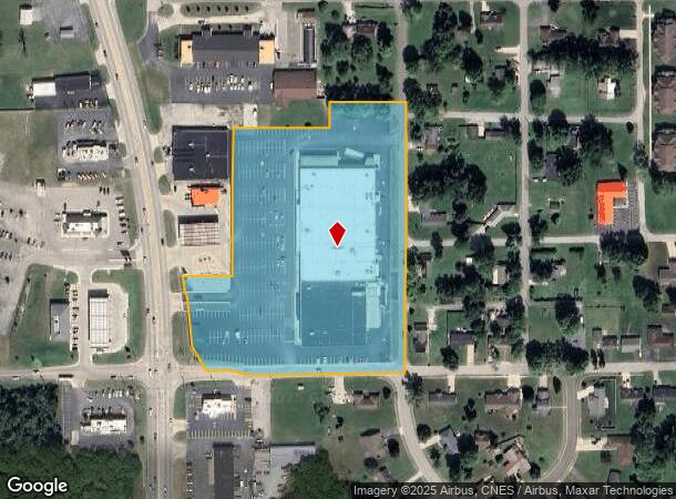 1535 S Western Ave, Marion, IN Parcel Map