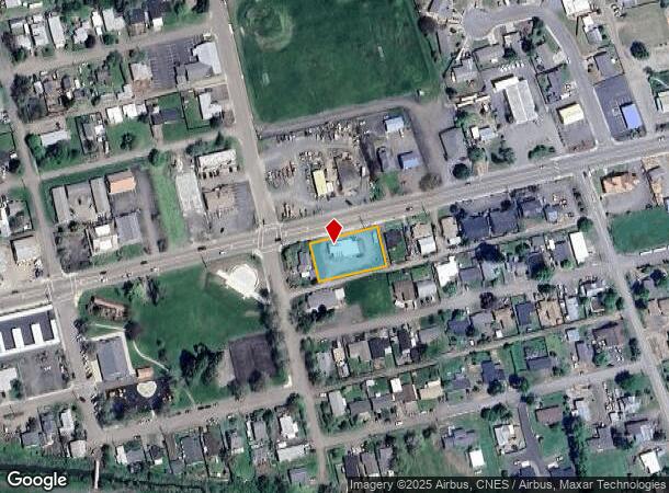 412 E Central Ave, Sutherlin, OR Parcel Map