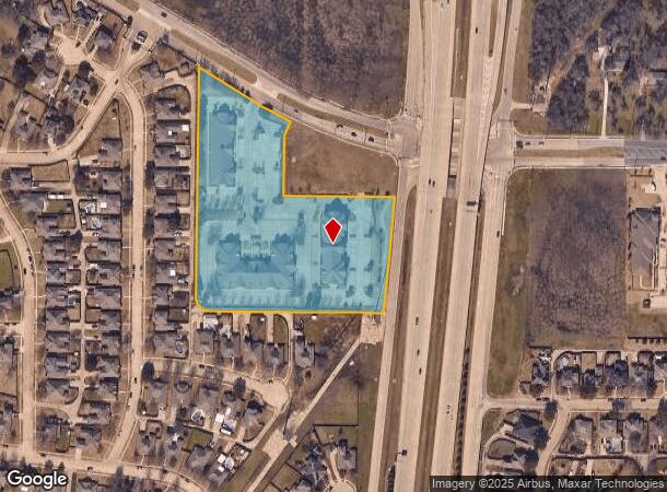 4306 Miller Rd, Rowlett, TX Parcel Map