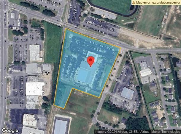  500 Linkhaw Rd, Lumberton, NC Parcel Map