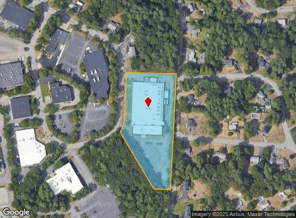  22 Linnell Cir, Billerica, MA Parcel Map