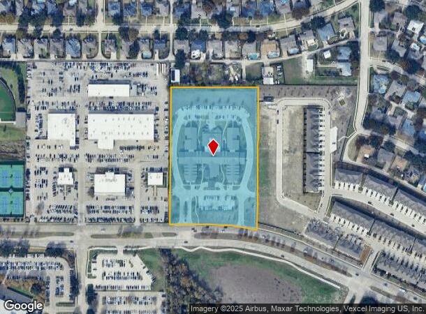  3325 W Plano Pkwy, Plano, TX Parcel Map