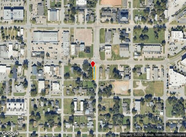  424 E Main St, Jenks, OK Parcel Map