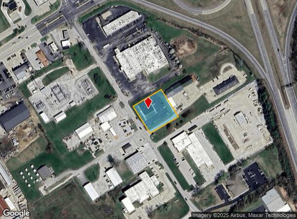  702 Old Wheatland Rd, Vincennes, IN Parcel Map