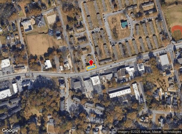  1044 Baxter St, Athens, GA Parcel Map