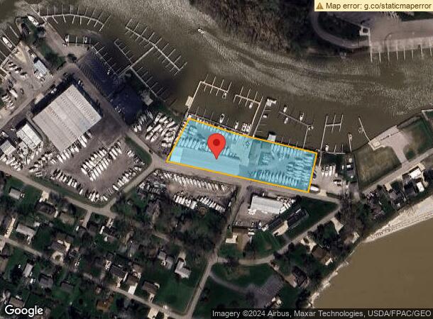  7970 Bolles Harbor Dr, Monroe, MI Parcel Map