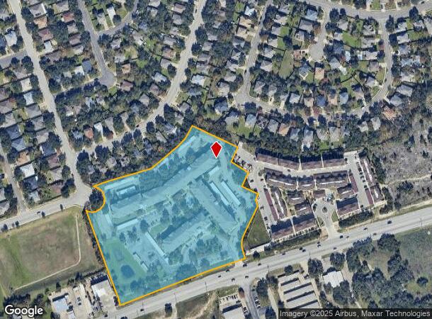  1301 W Whitestone Blvd, Cedar Park, TX Parcel Map
