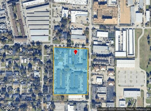  1515 Campbell Rd, Houston, TX Parcel Map
