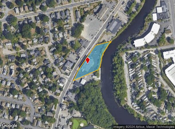  80 Bridge St, Dedham, MA Parcel Map