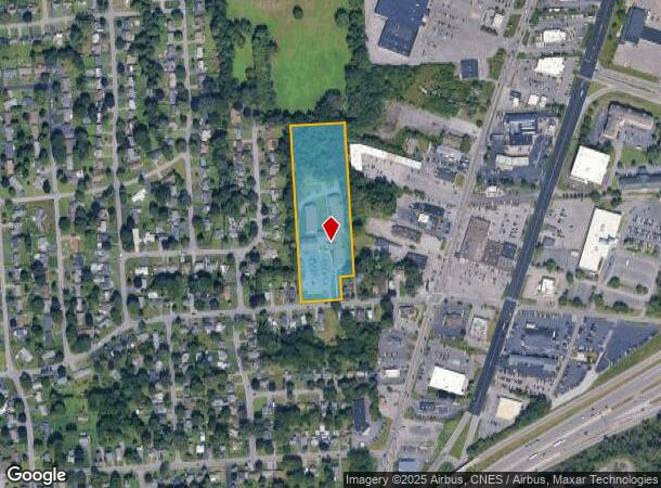 114 Elbow Rd, Syracuse, NY Parcel Map