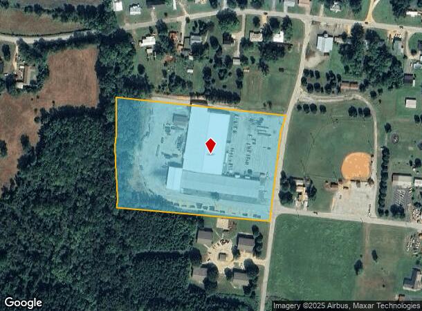  201 Rose St, Lobelville, TN Parcel Map