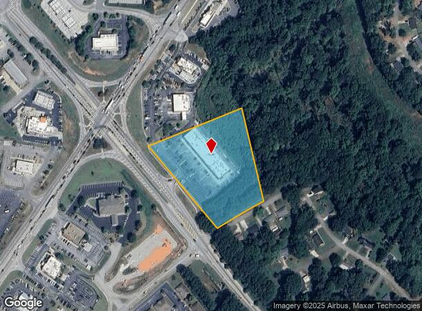 1970 W Spring St, Monroe, GA Parcel Map